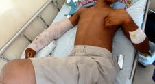 kid in hospital