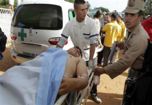 wounded paraguayan
